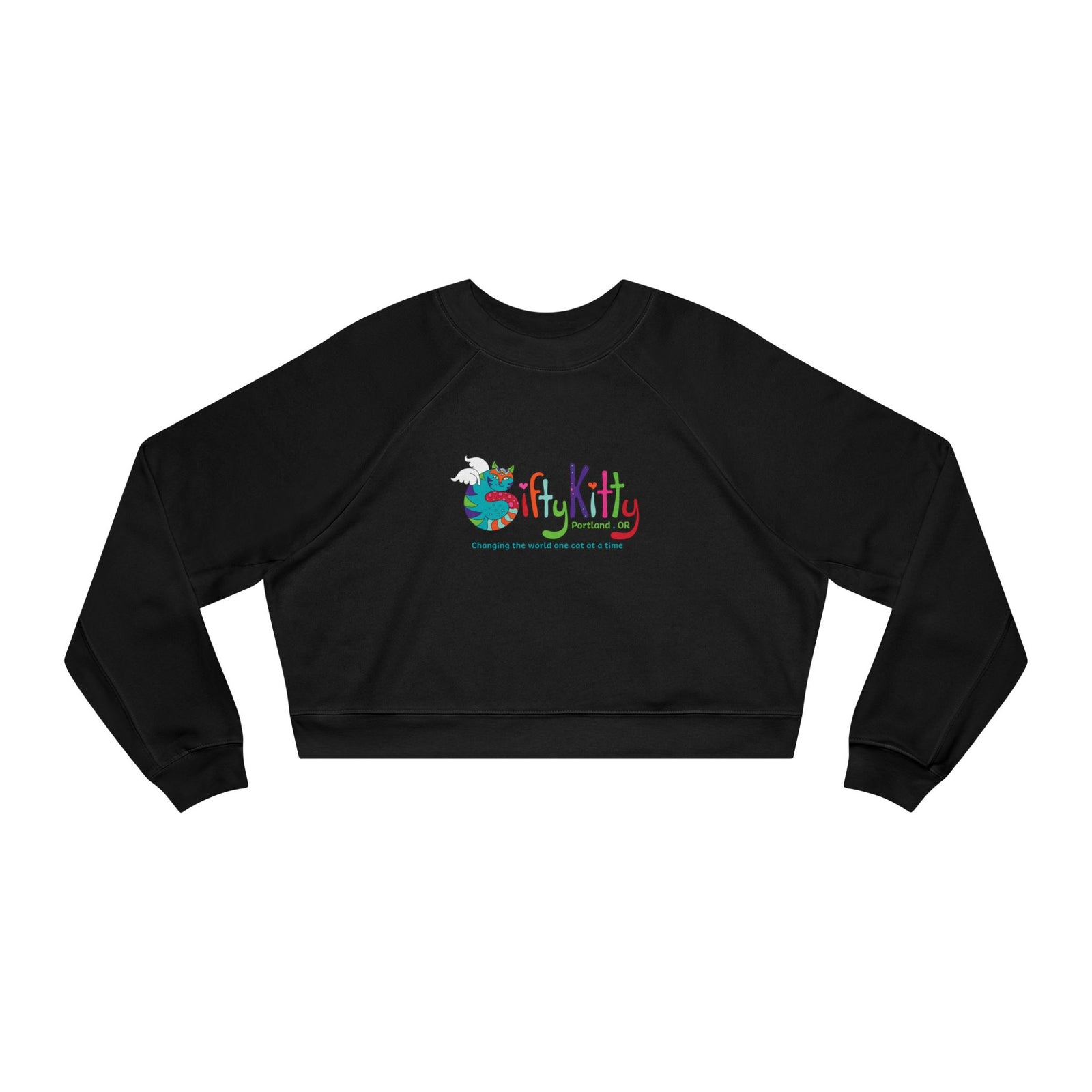 GiftyKitty - Crop Sweatshirt