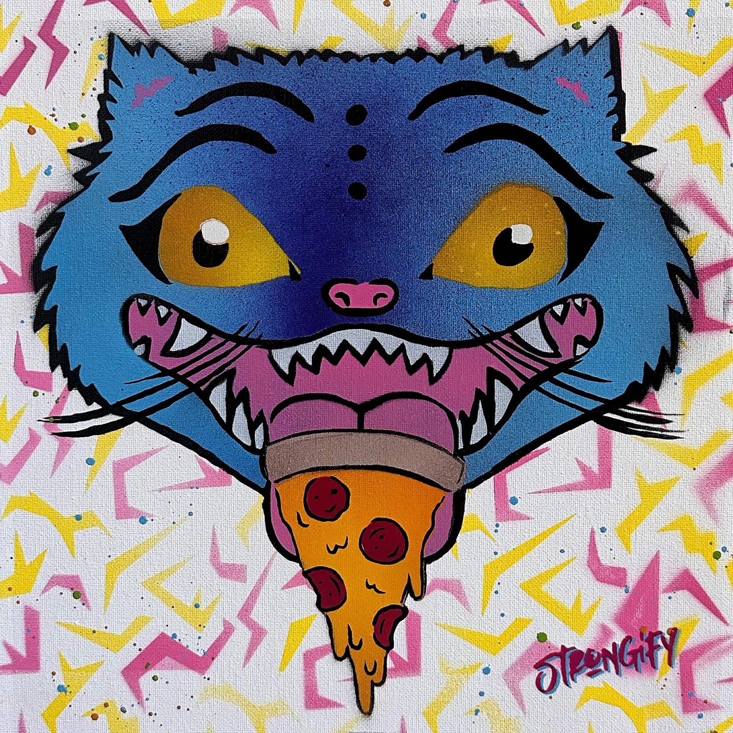 Derperoni- Art Print 8 x 8