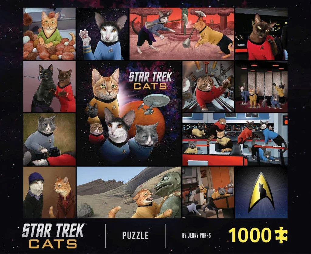 Star Trek Cats - 1000 Piece Puzzle