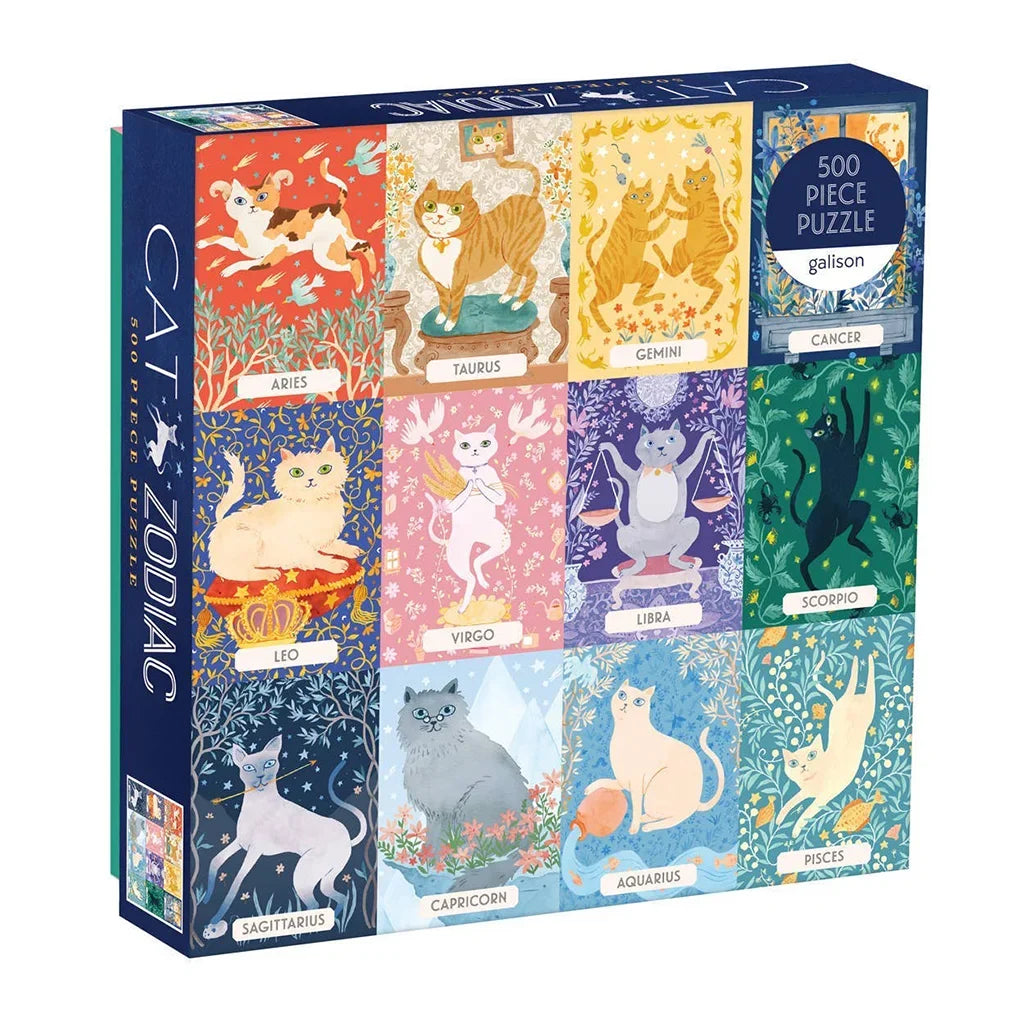 Cat Zodiac -  500 Piece Puzzle