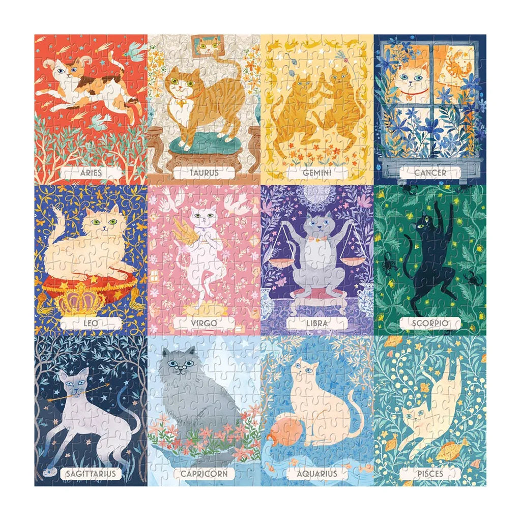 Cat Zodiac -  500 Piece Puzzle