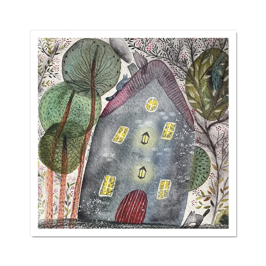 Crooked House - Art Print