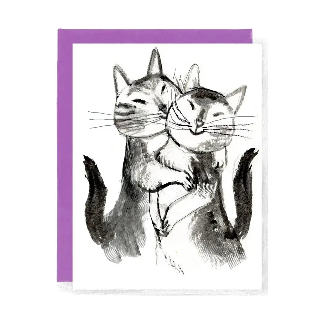 Make Me Purr - Greeting Card