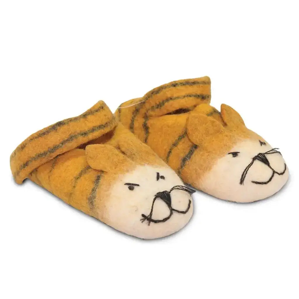 Joules SLIPPET Boys Textile Mule Slippers Wild Cats | Shuperb.com