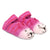 Pink Kitties - Hand Felted Kid Shoes