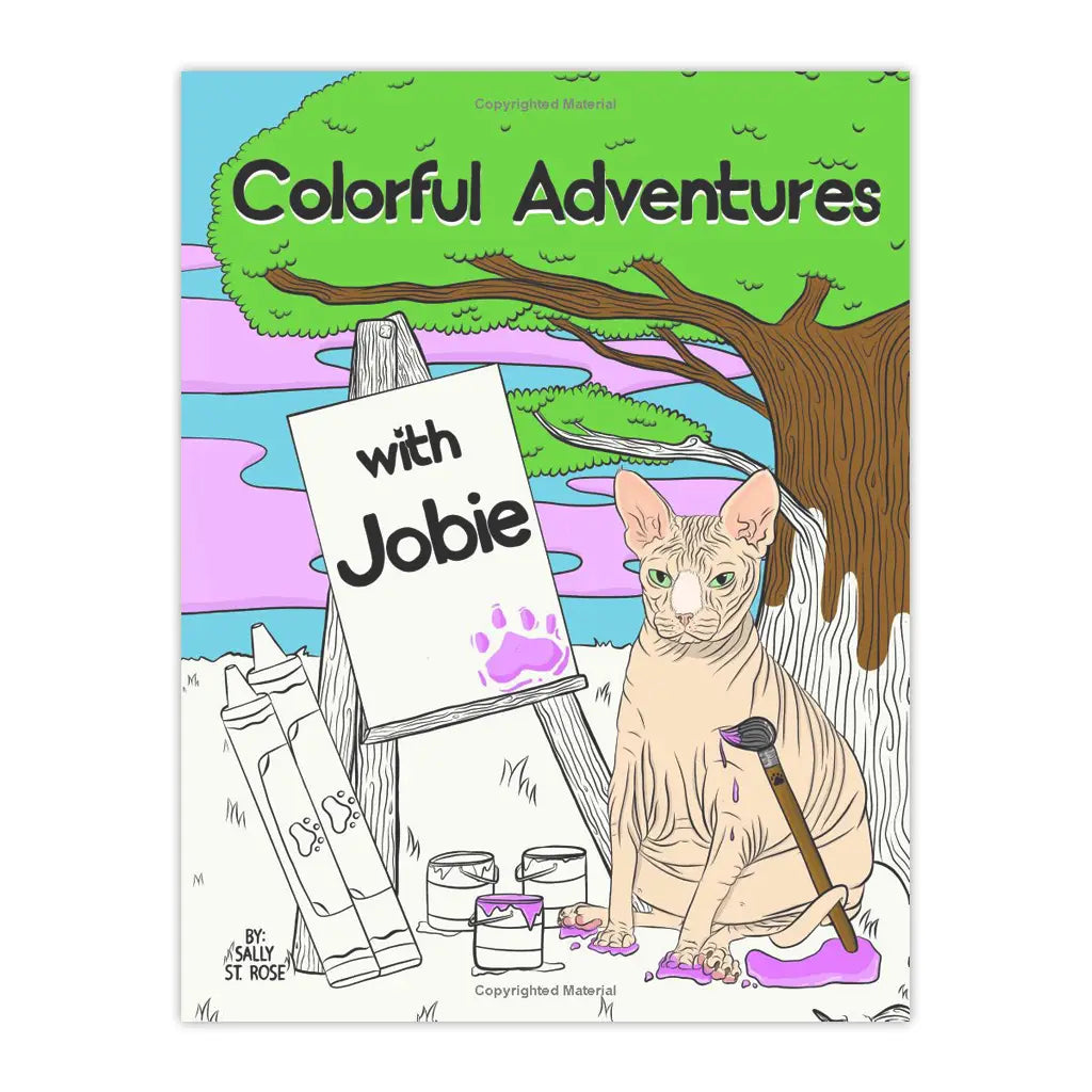 Colorful Adventures with Jobie - Coloring Book