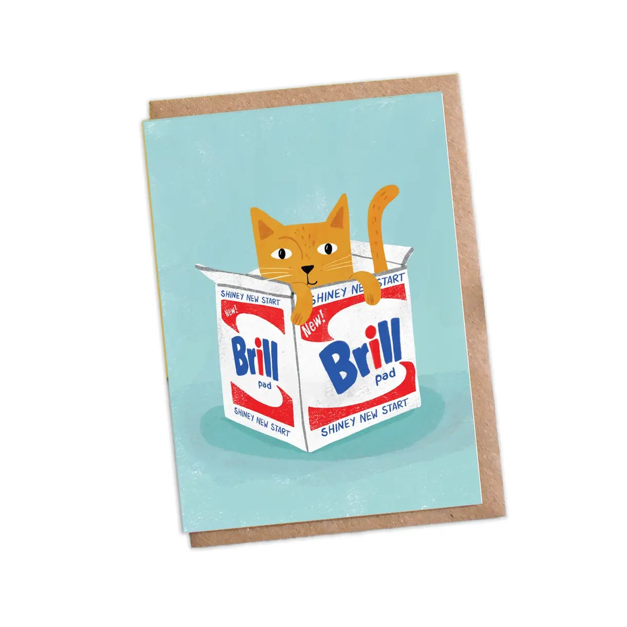 Brill0 New Home Cat - Card