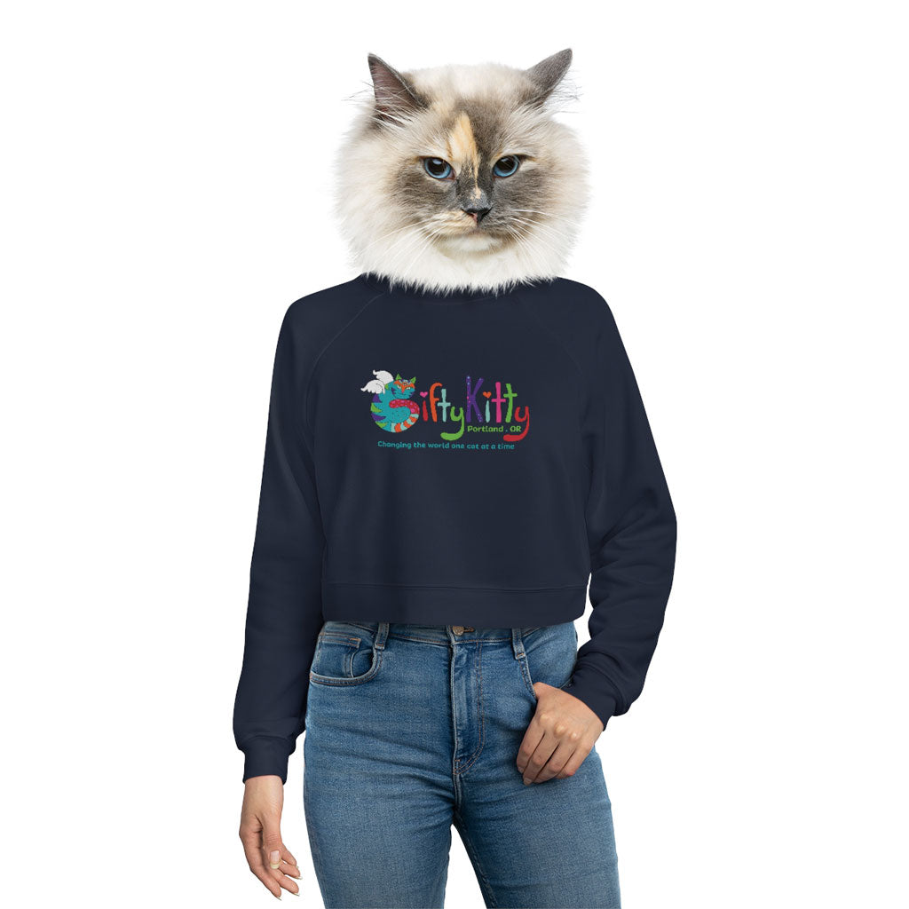 GiftyKitty - Crop Sweatshirt