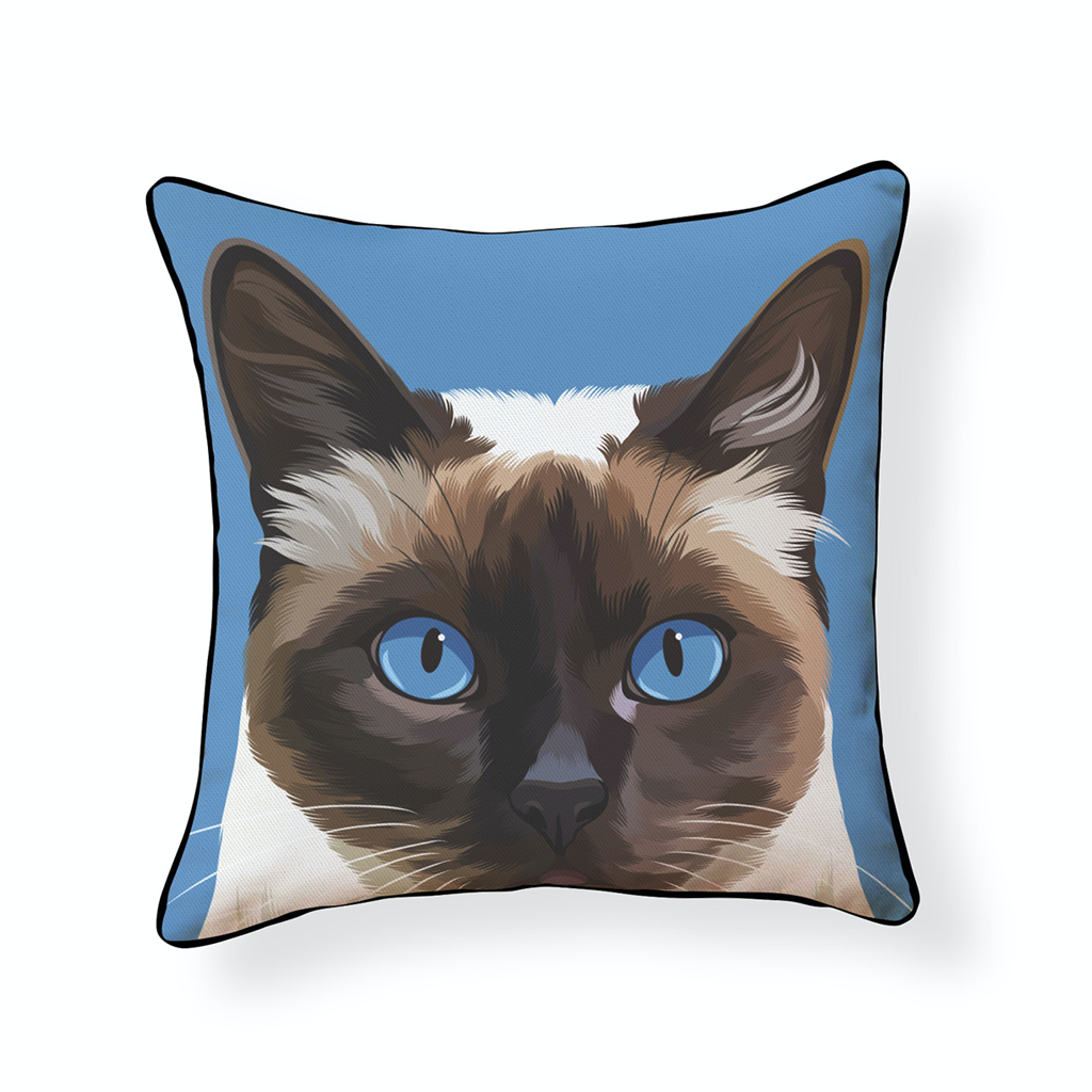 Siamese Cat - Pillow