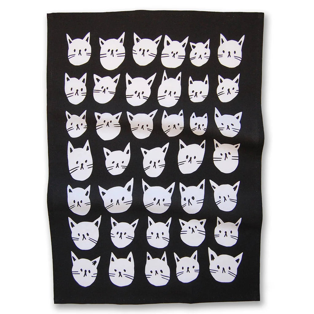 Many Cats - Tea Towel