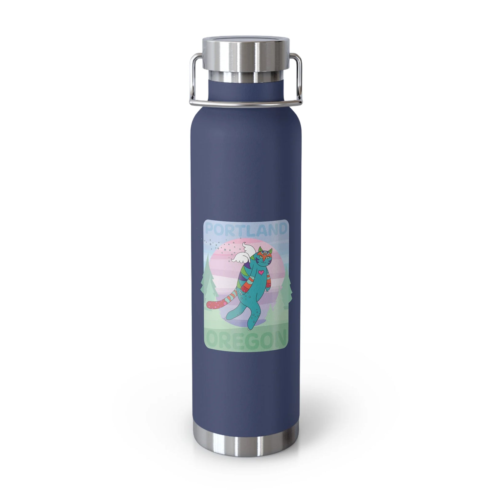 GiftyKitty Catsquatch - Water Bottle - 22oz