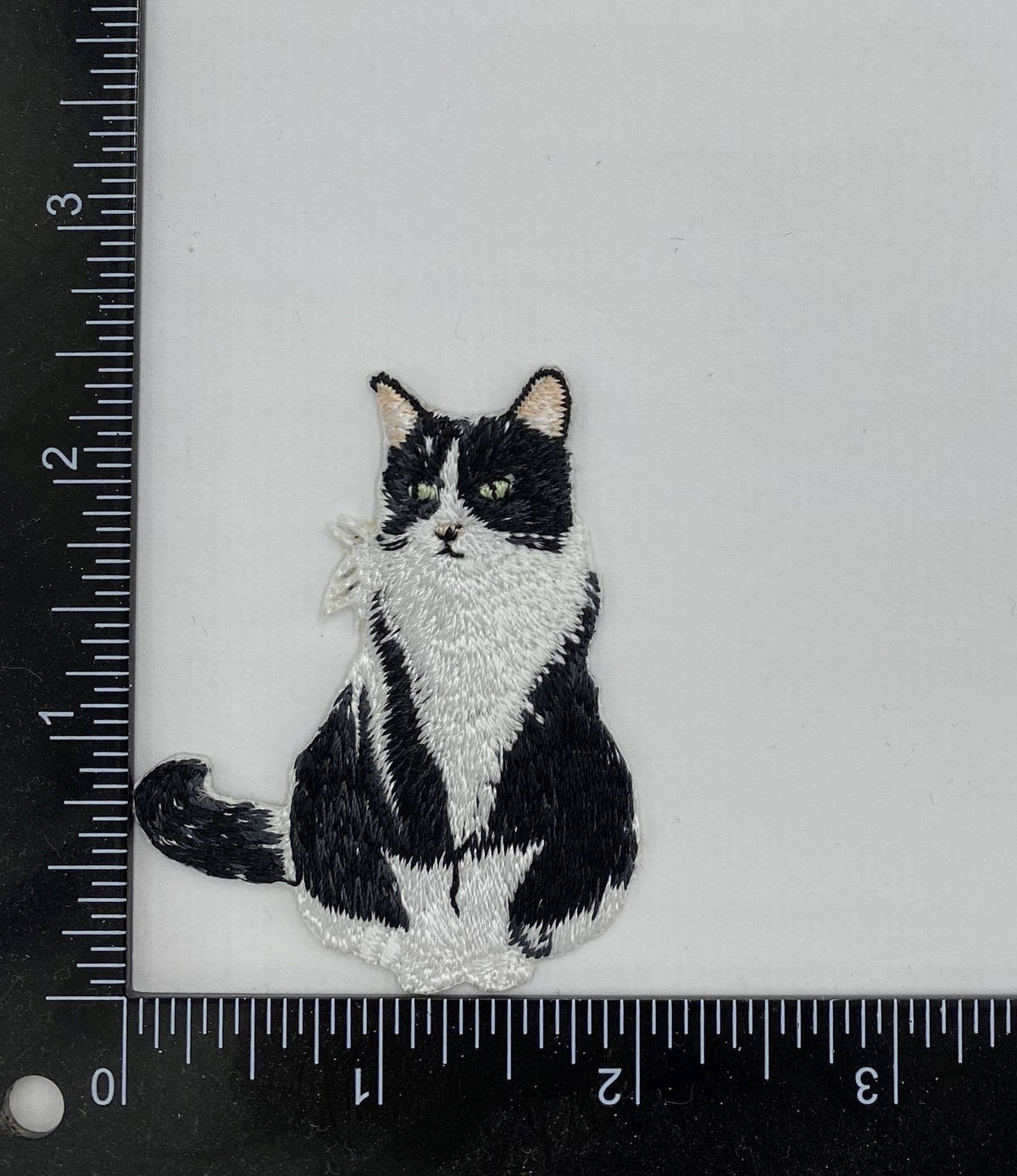 Tuxedo Cat -  Iron on Patch