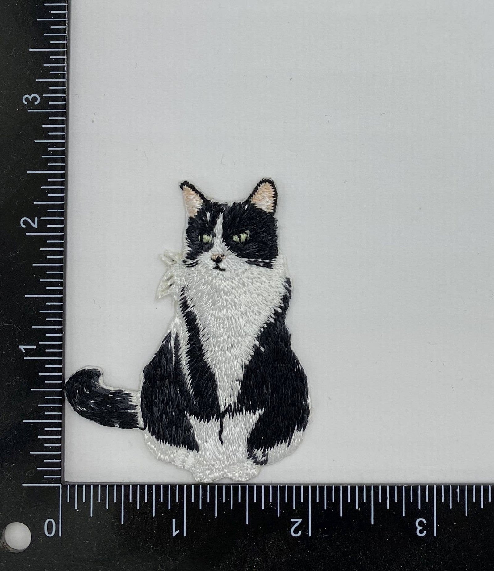 Tuxedo Cat -  Iron on Patch