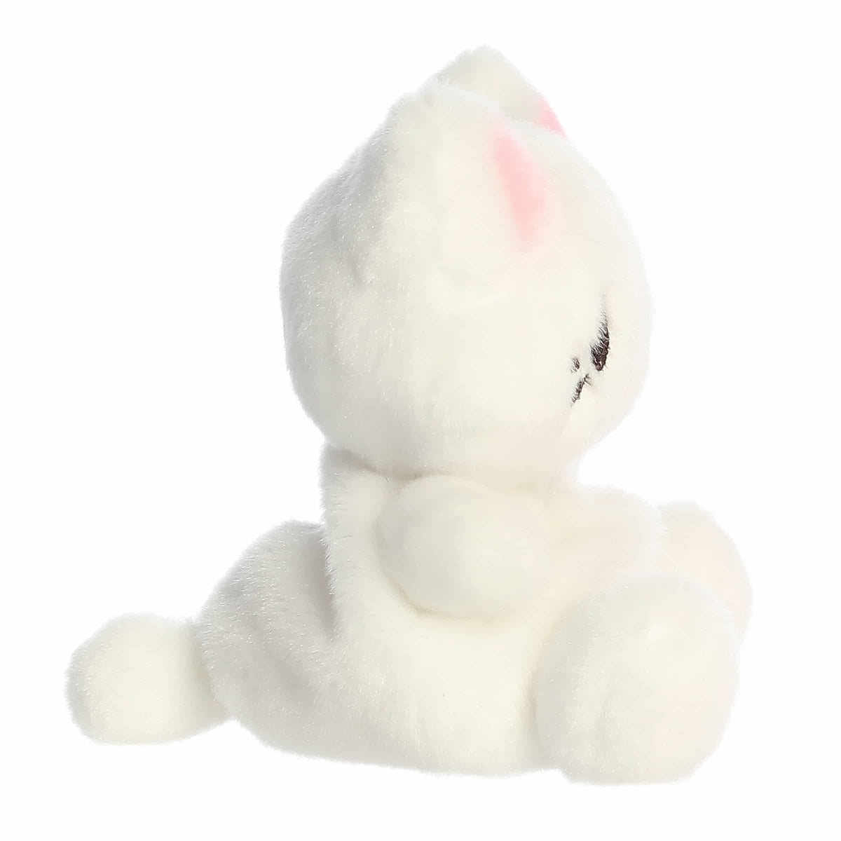 White Cat Custard Meowchi - Palm Pal Cat Plushy