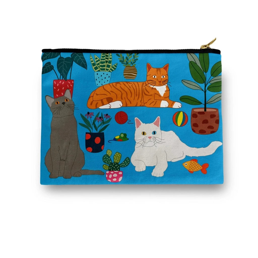 At Home With Kitty Cats - Amenity Bag