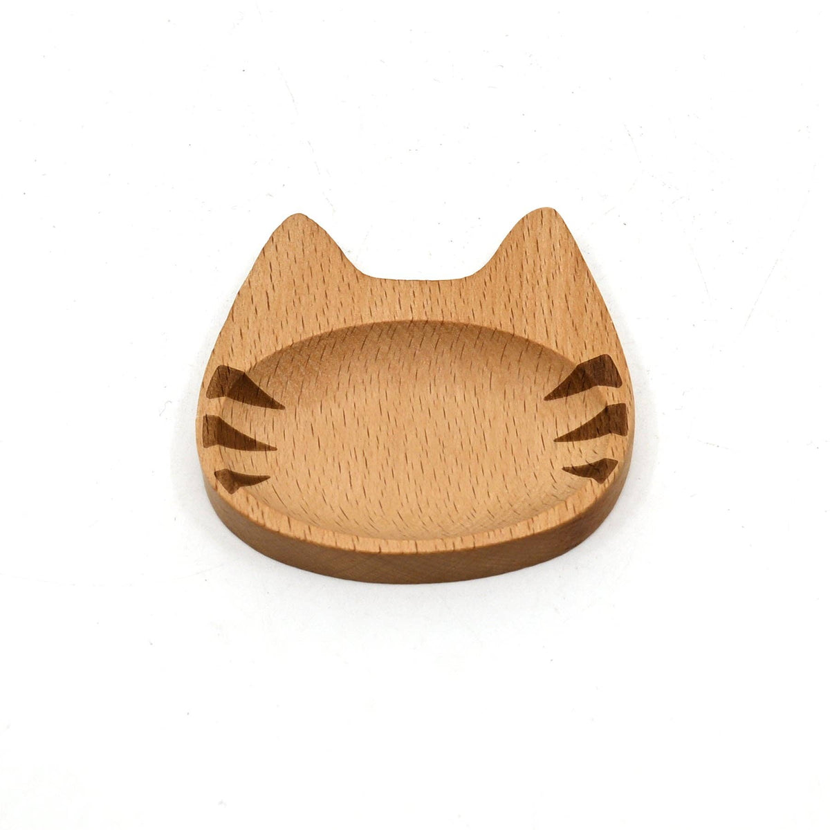 Tabby Cat - Wooden Trinket Dish