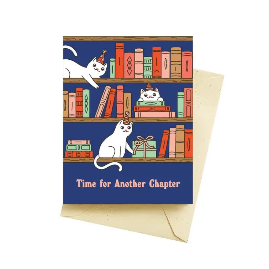 Time For Another Chapter - Greeting Card