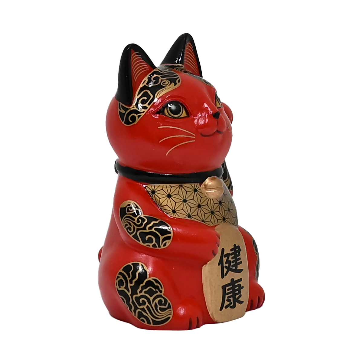 Happineko Lucky Cat Red Health - Figurine