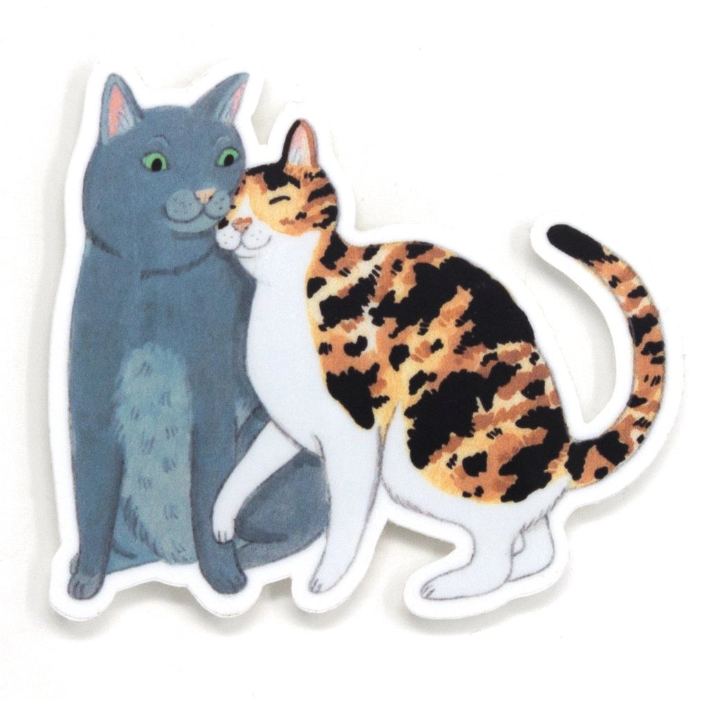 Cat Pair- Sticker