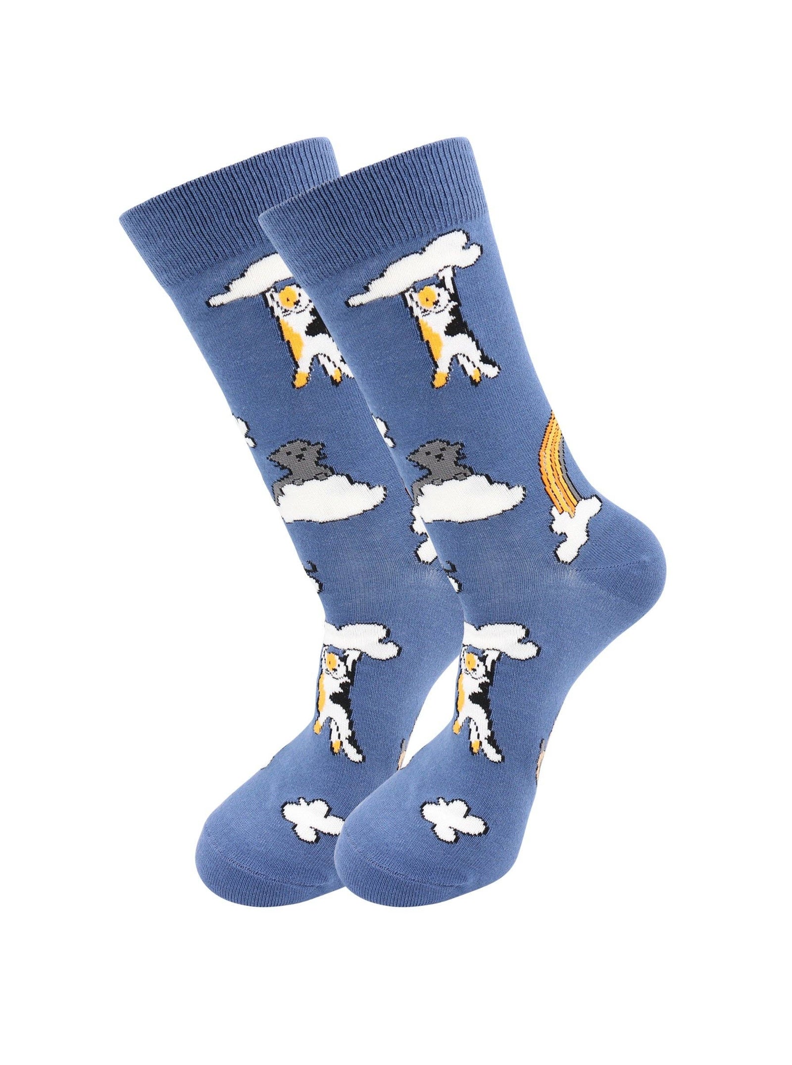 Cloud Rainbow Cats - Unisex Socks