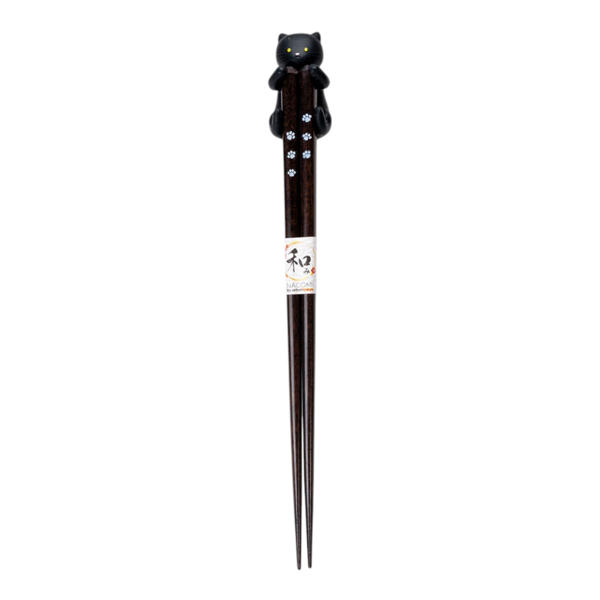 Black Cat - Chopsticks and Chopstick Rest Gift Set