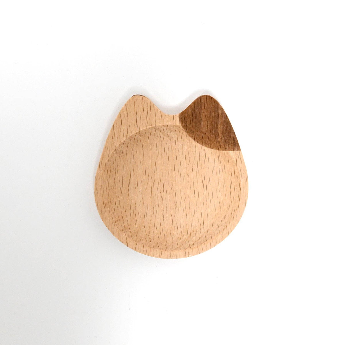 Calico Cat - Wooden Trinket Dish