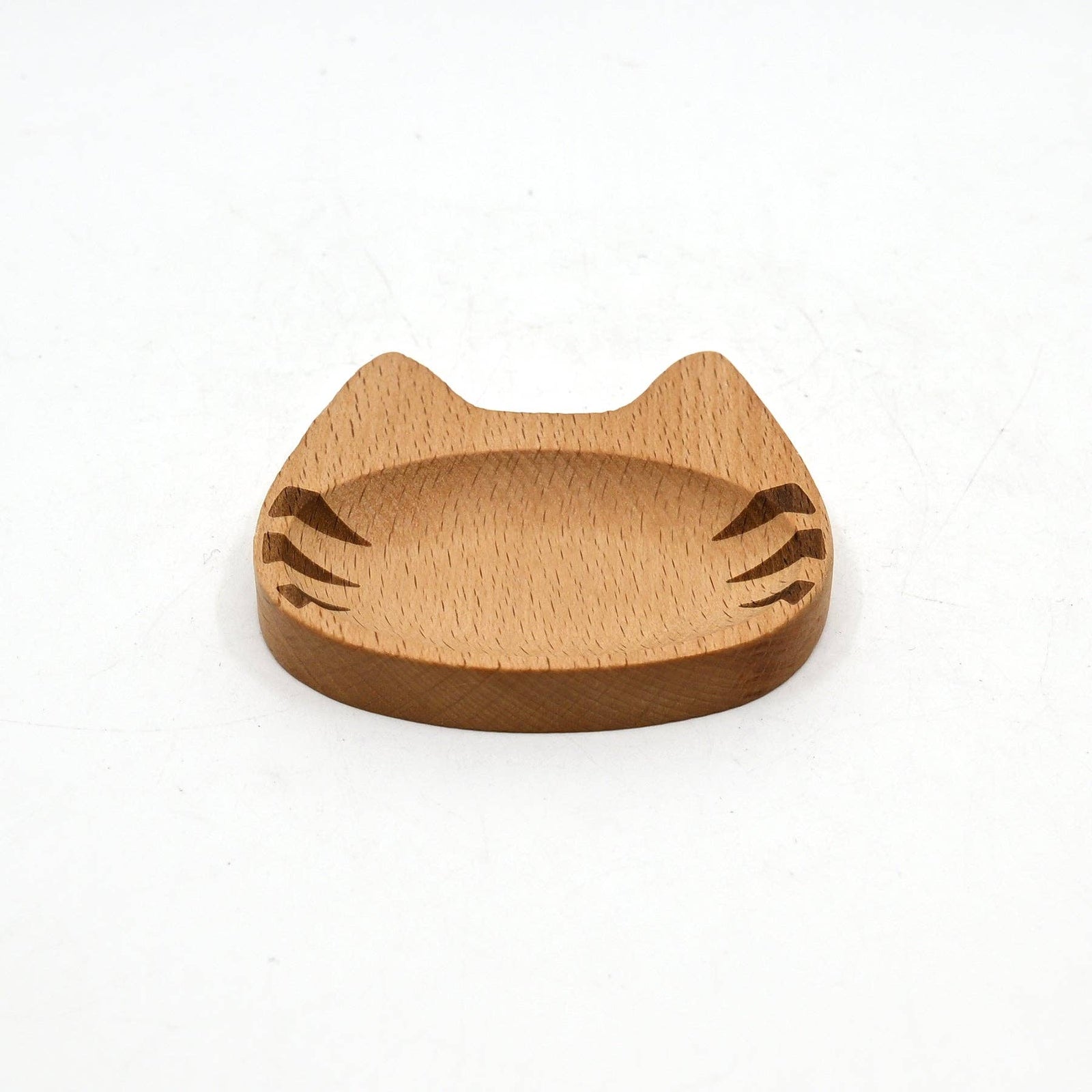 Tabby Cat - Wooden Trinket Dish