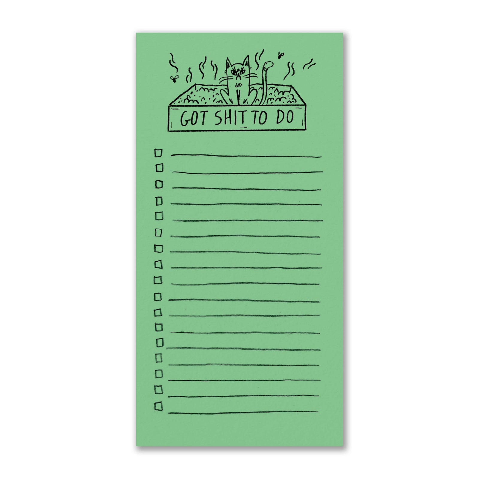 Sh*t to Do - Snitty Kitty Notepad