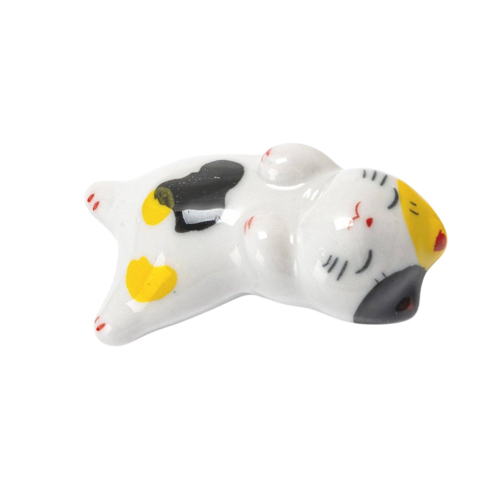 Yellow Calico Cat - Ceramic Chopsticks Rest