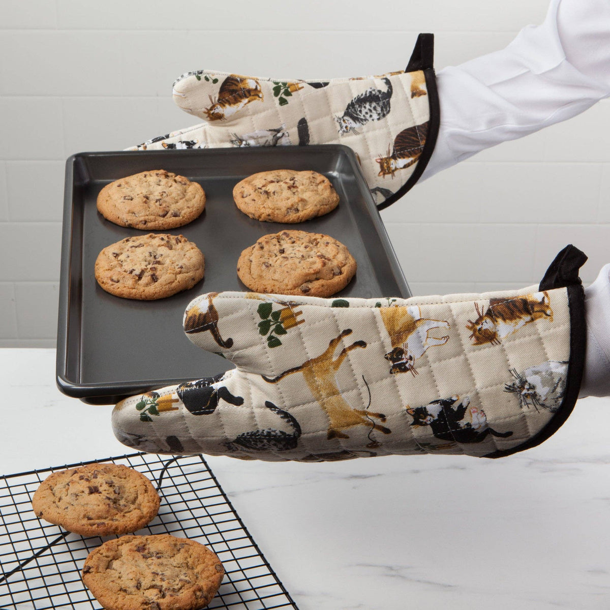 All The Cats - Oven Mitt