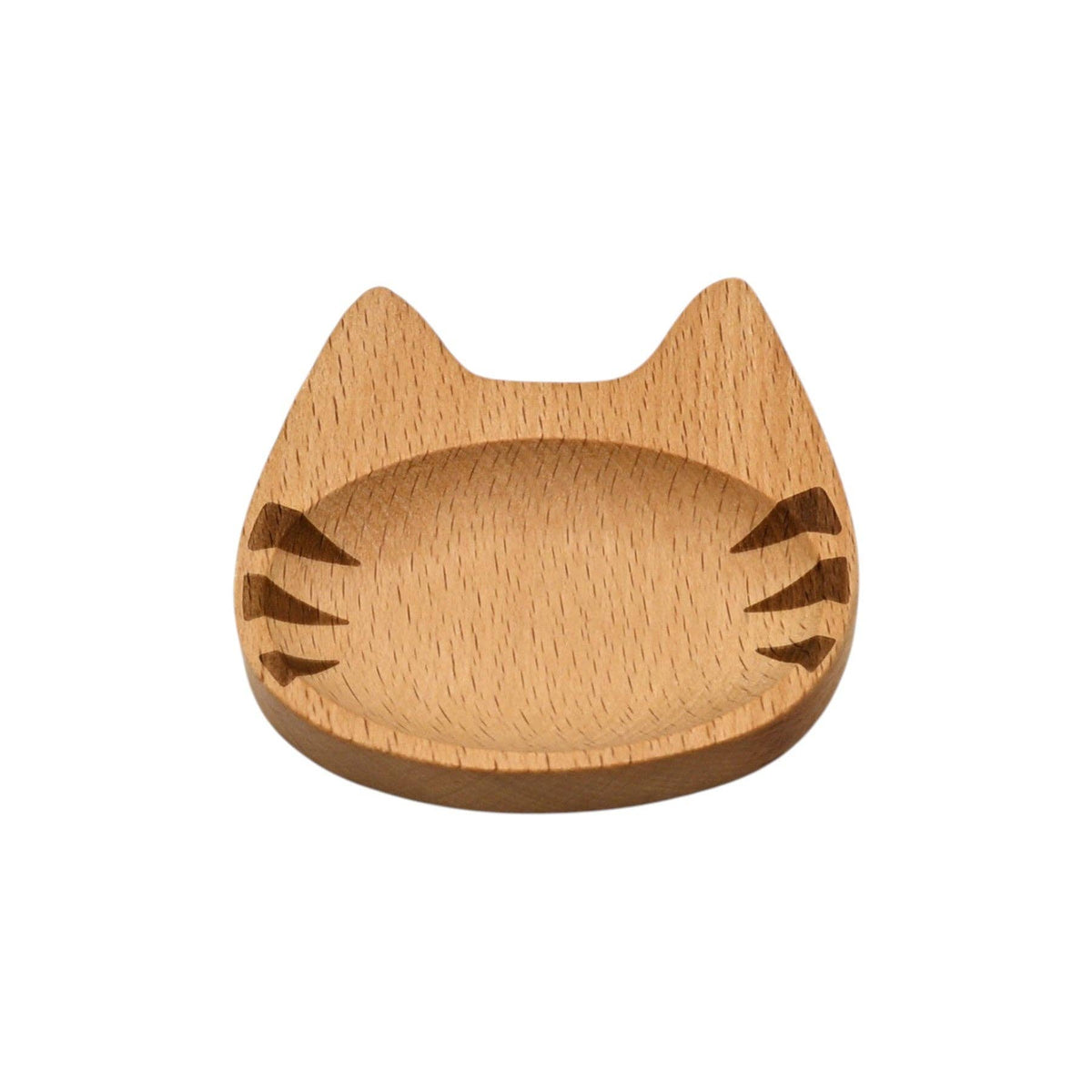 Tabby Cat - Wooden Trinket Dish