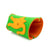 Green/Orange Cat Butt - Felt Coozy