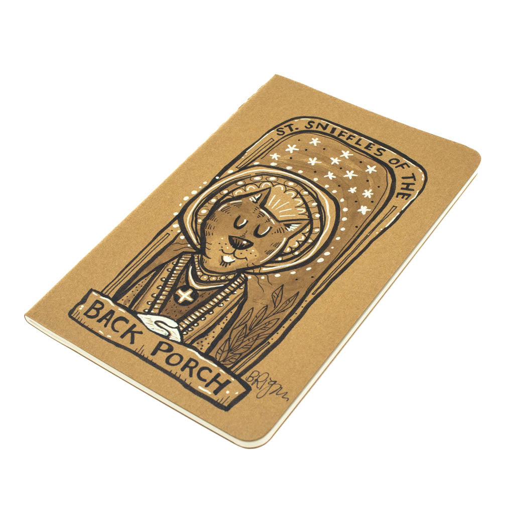 Saint Sniffles Of The Back Porch - Hand Drawn Notebook