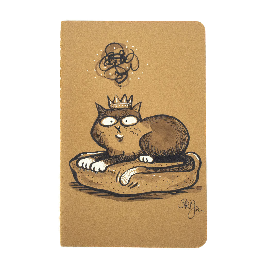 King Five Claws Of the Pillow - Hand Drawn Notebook
