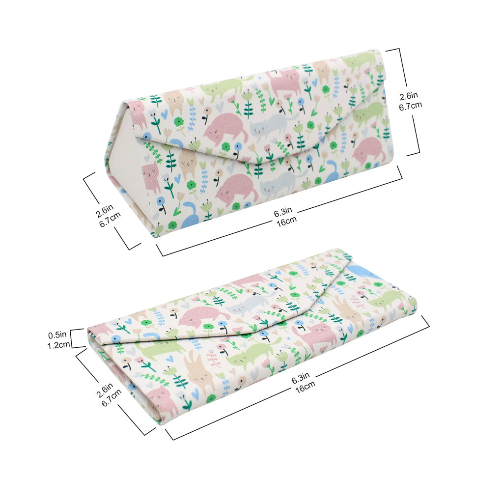 Cats & Flowers - Glasses Case