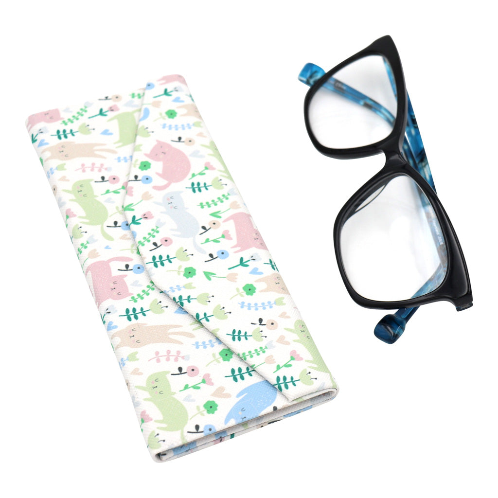 Cats & Flowers - Glasses Case