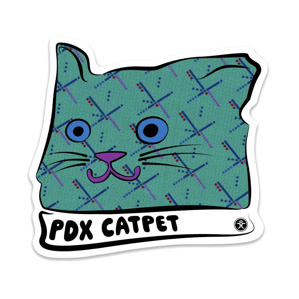 Oregon PDX Catpet - Die Cut Cat Sticker