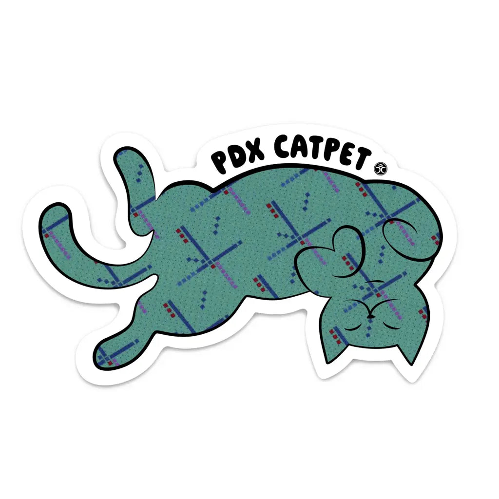 PDX Catpet - Die Cut Sticker