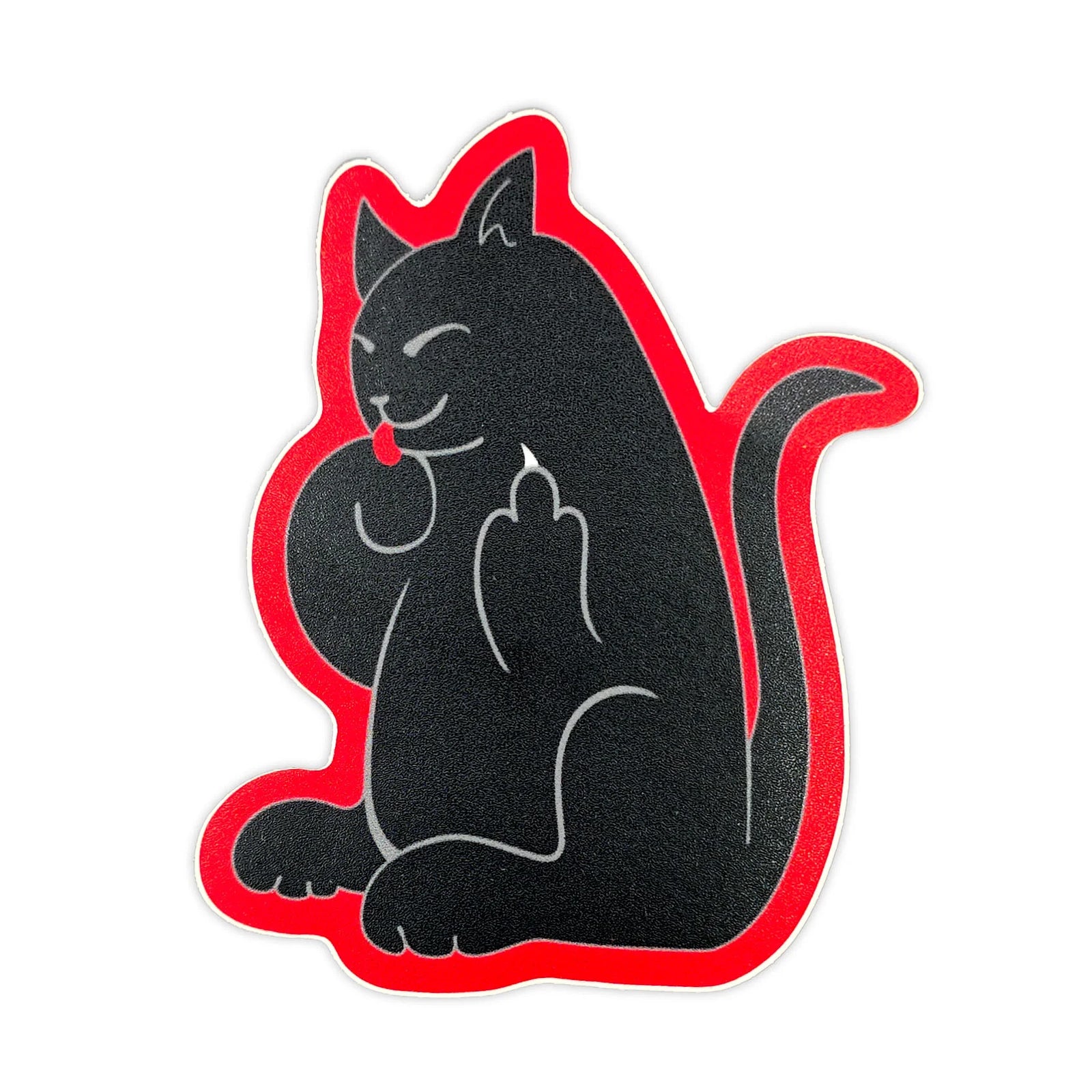 I'm Busy - Die Cut Cat Sticker