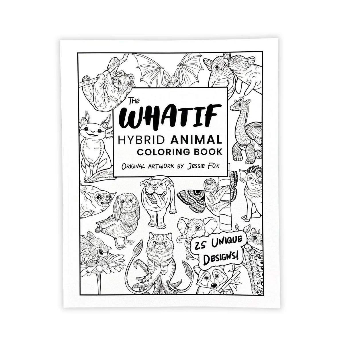 Whatif Hybrid Animal - Coloring Book