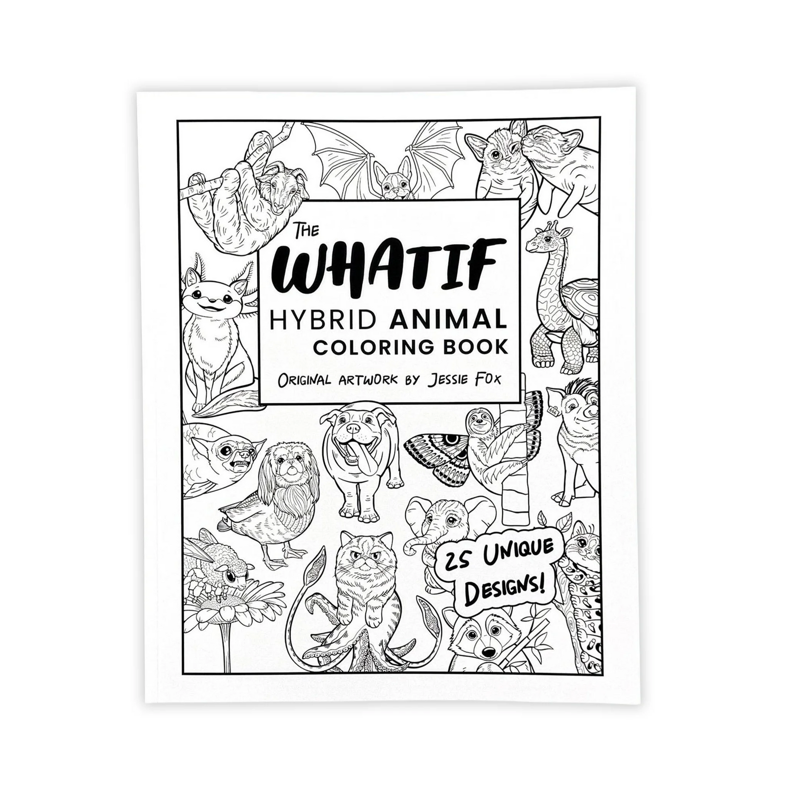 Whatif Hybrid Animal - Coloring Book
