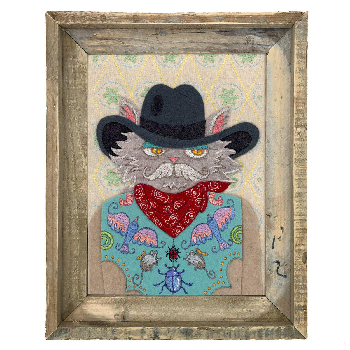 Cat Masterson - Original Textile Art