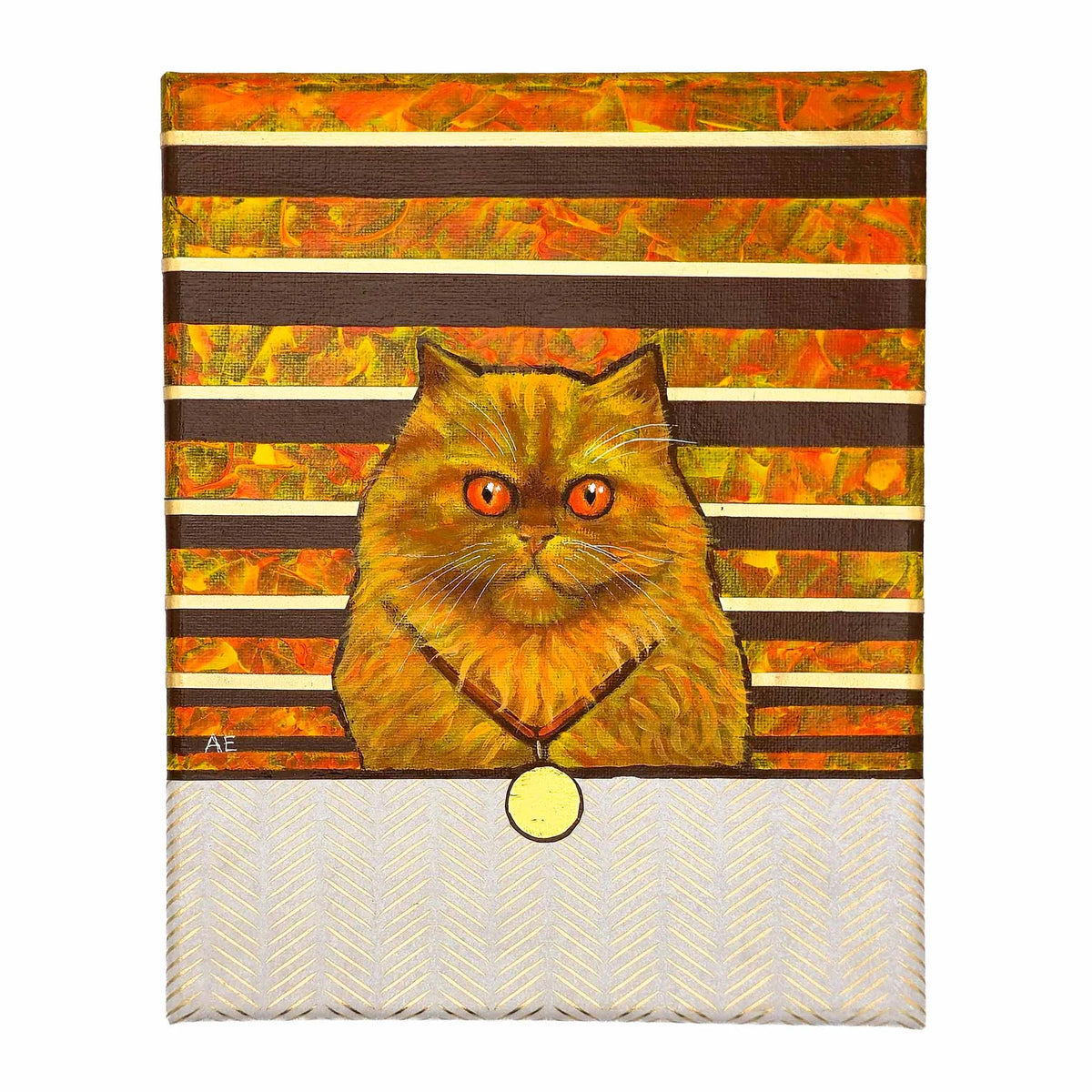 I Am The Champion - UV Glow Original Painting