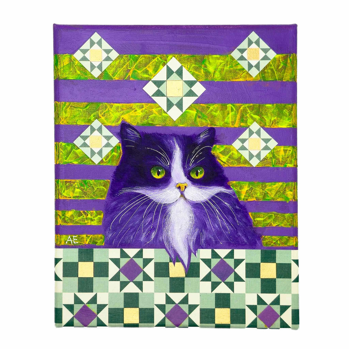 Hipster - UV Glow Original Painting