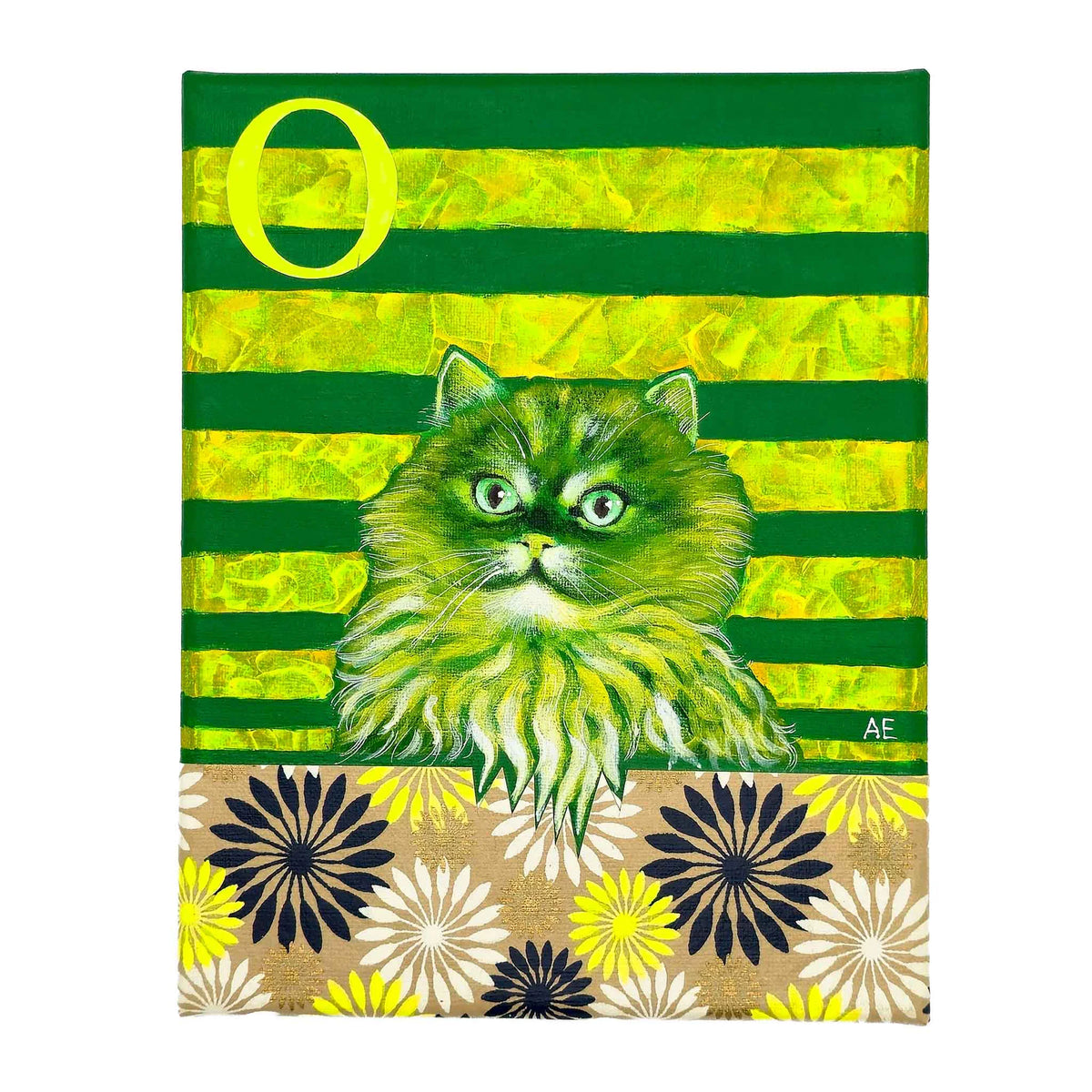 I Am Oregonian - UV Glow Original Painting