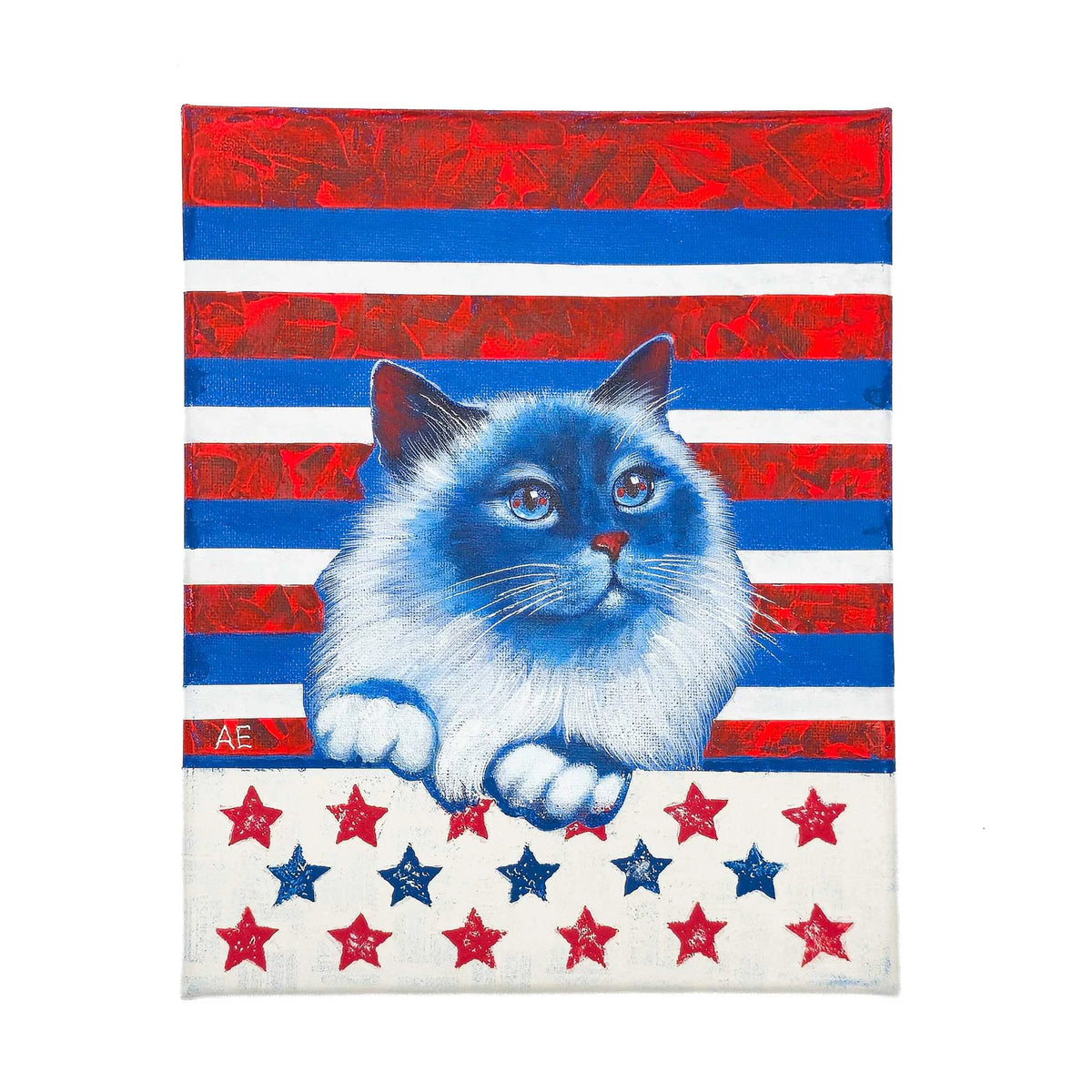 The Patriot - UV Glow Original Painting