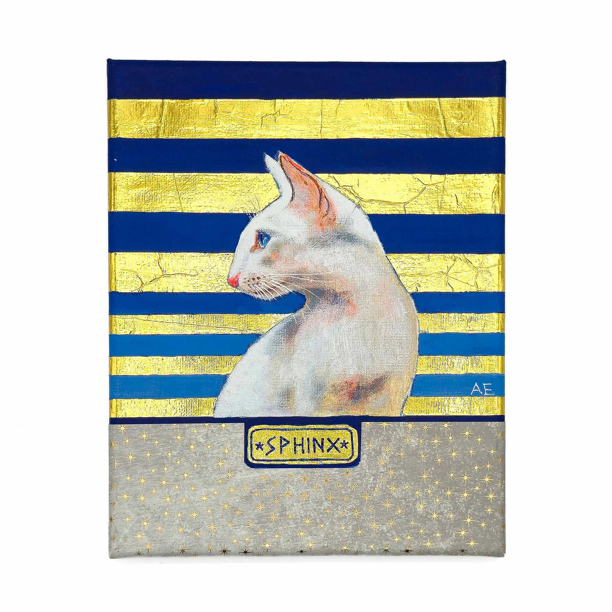 Sphinx - UV Glow Original Painting