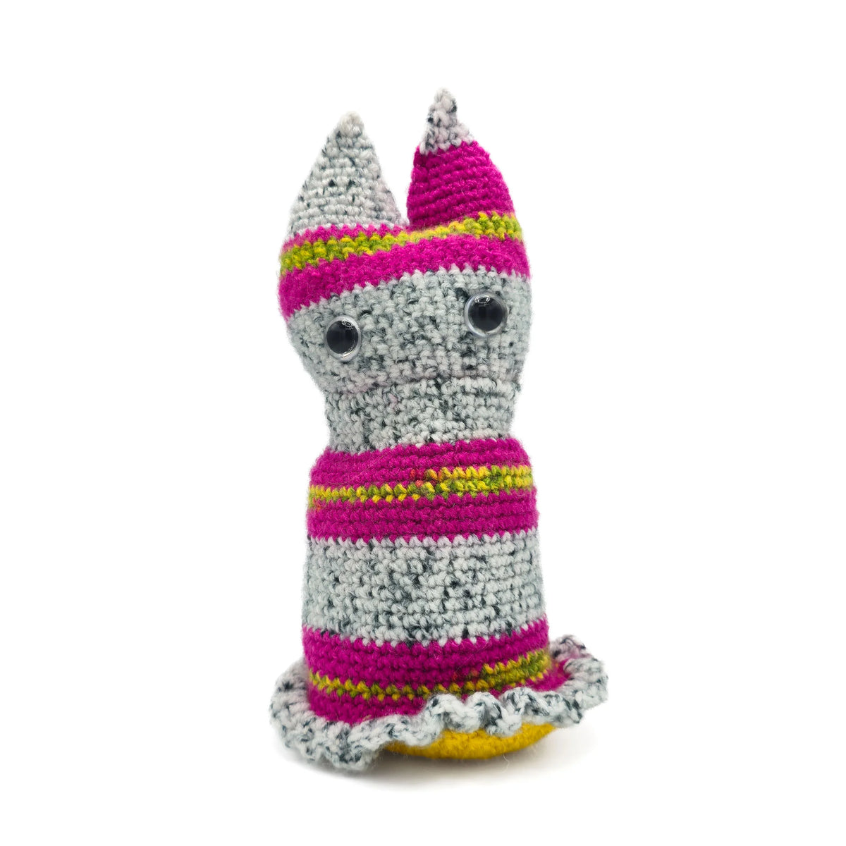 Tiger - Hand Knitted Art Cat Doll