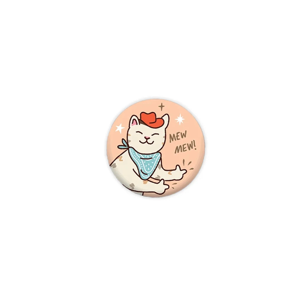 Cowboy Kitties - Mini Magnet