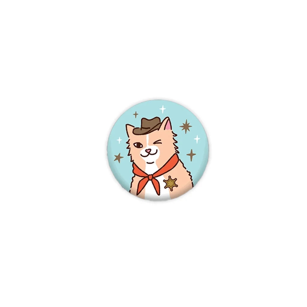 Cowboy Kitties - Mini Magnet